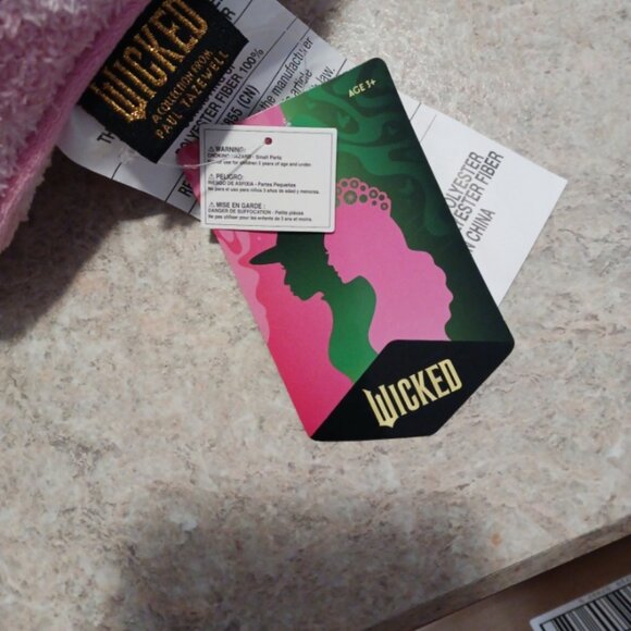 2 new Wicked movie Glinda butterfly pillows - Picture 2 of 2